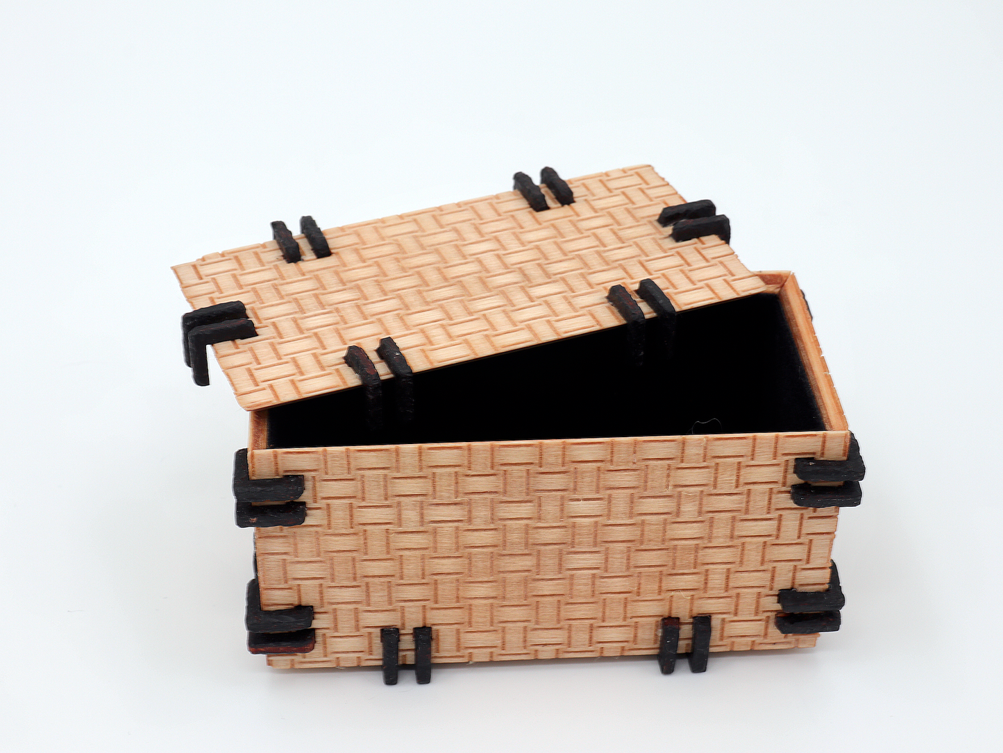 Unique Engraved Wood Box 4 Inches