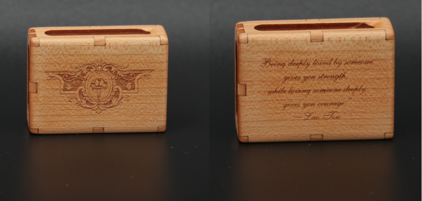 Matchbox Cases two-sided artwork