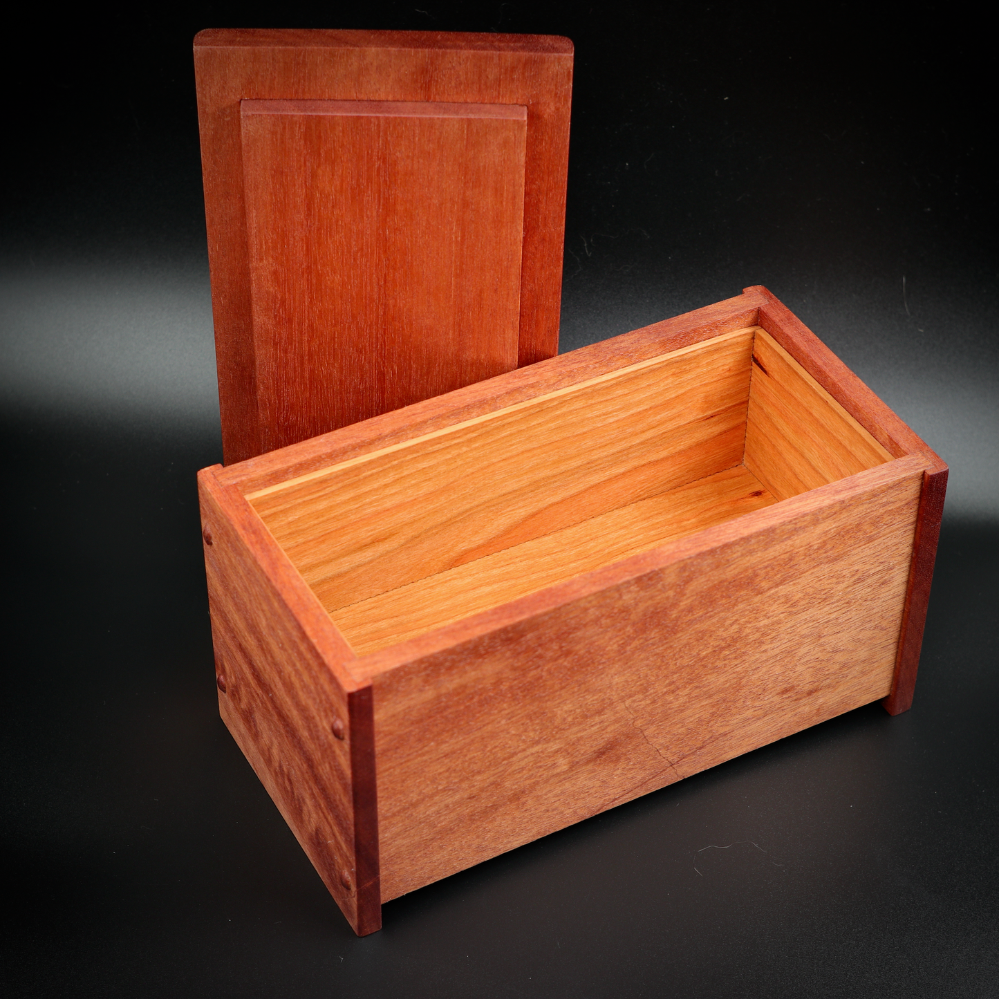 Wood Chest with a secret 🤫- Mahogany & Cherry