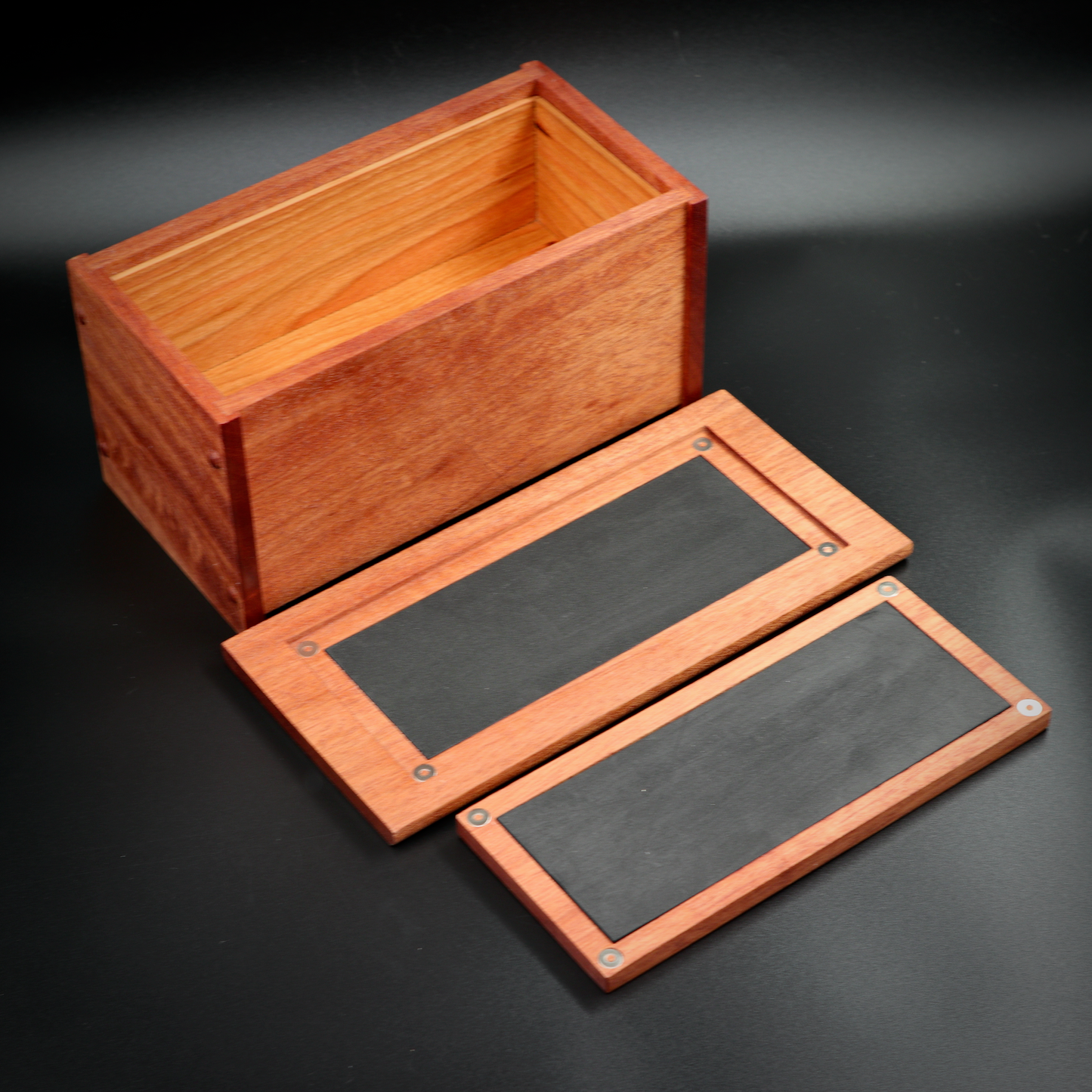 Wood Chest with a secret 🤫- Mahogany & Cherry