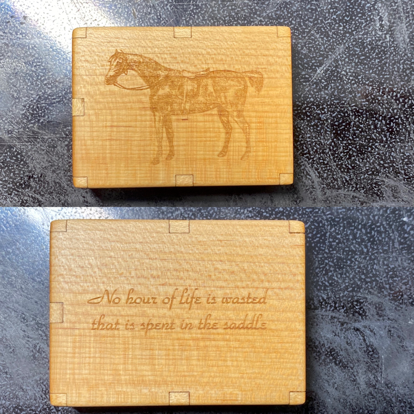 Matchbox Cases two-sided artwork